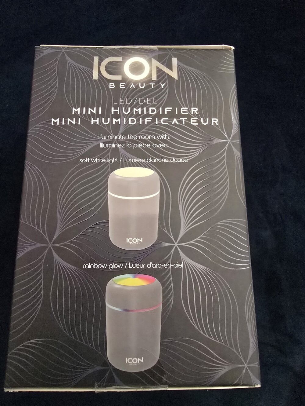 New!! Icon Beauty LED Mini Humidifier, Perfect For Travel! - Picture 2 of 6